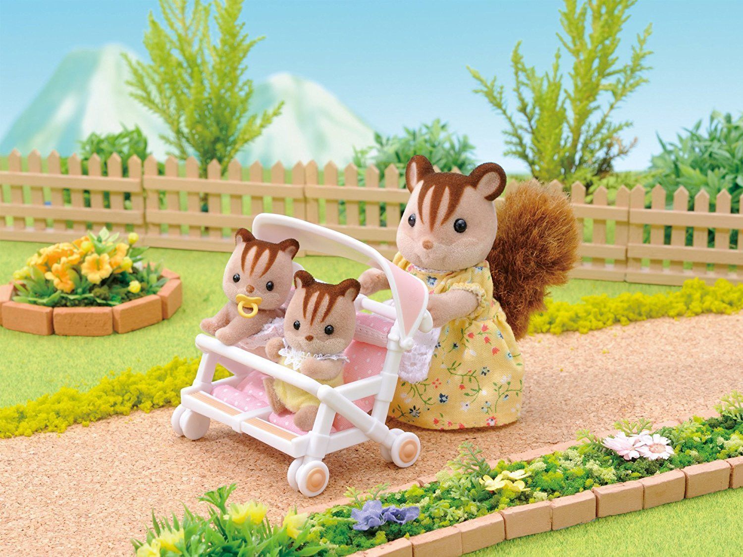 Tercera imagen del Cochecito doble - Sylvanian Families