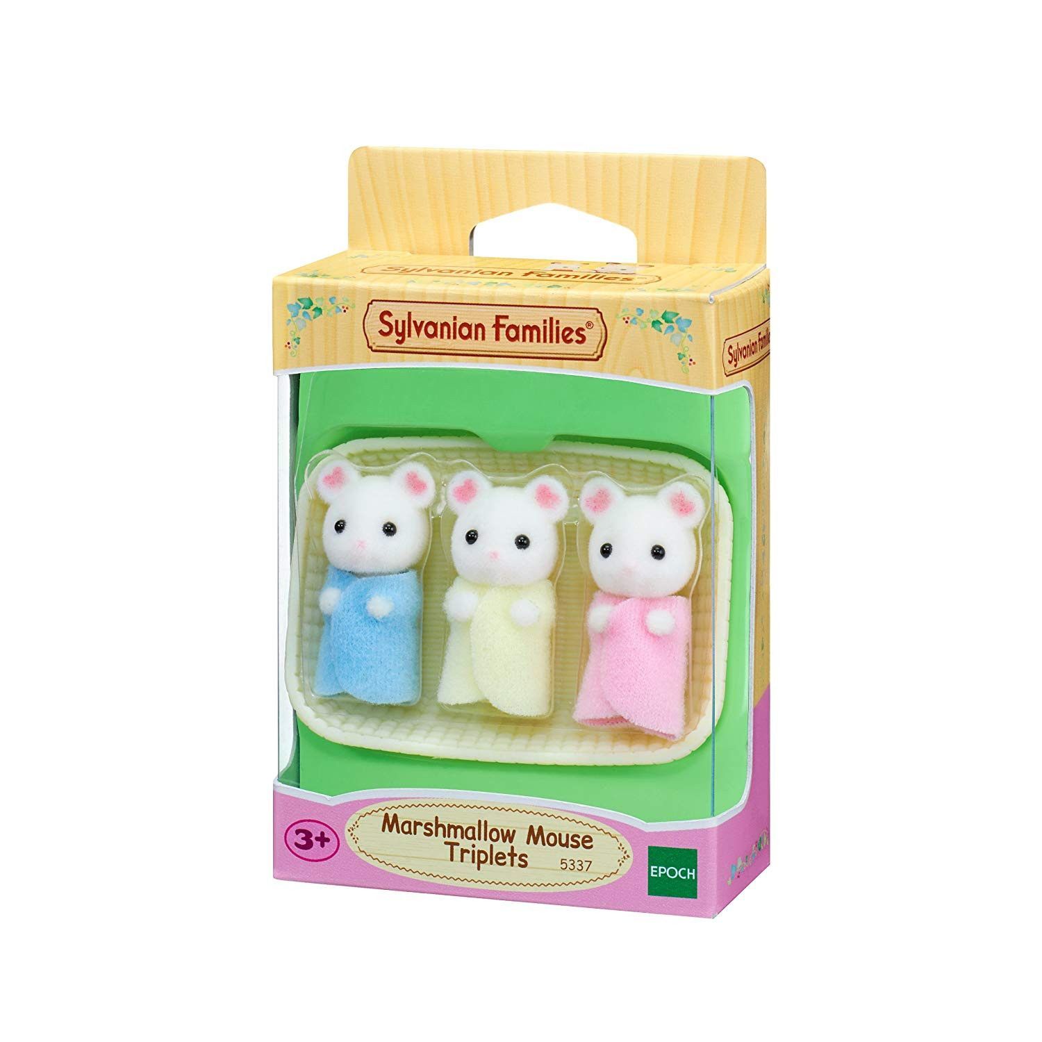 Segunda imagen de los Trillizos Ratón Marshmallow - Sylvanian Families