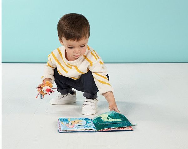 Quinta imagen del Libro de tela Jack ruge - Lilliputiens