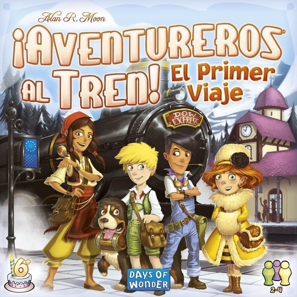 Primera imagen de ¡Aventureros al Tren! El Primer Viaje - Juego de mesa