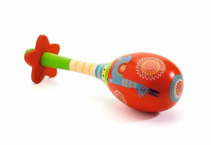 Imagen de la Maraca de madera animambo - Djeco