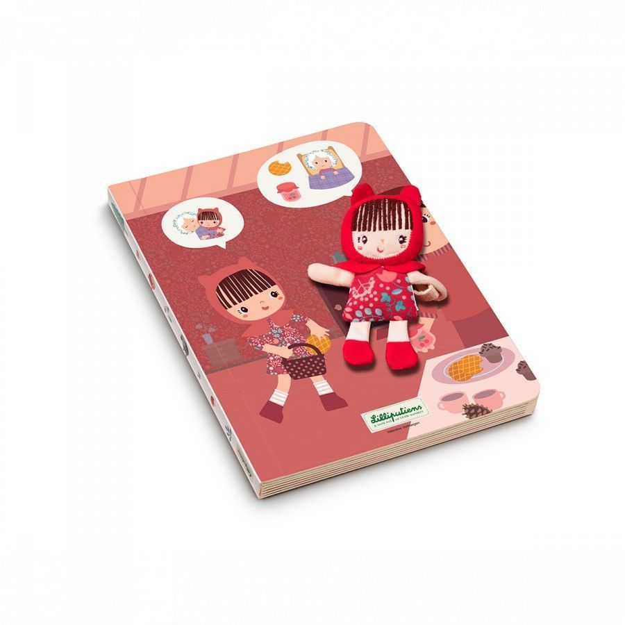 Primera imagen del Libro de recorrido Caperucita Roja de Lilliputiens