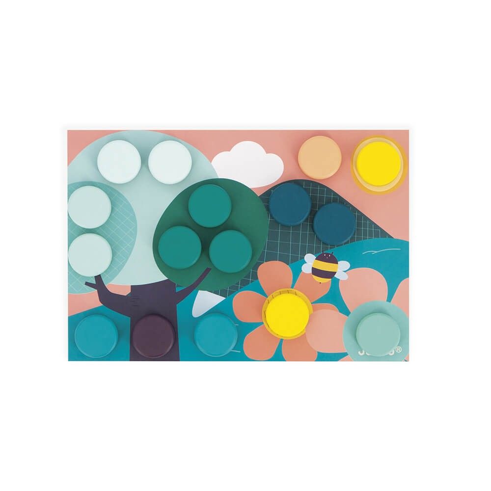 Décima imagen de Mis Primeros Mosaicos de Madera de Janod