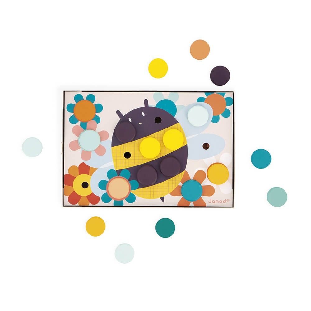 Séptima imagen de Mis Primeros Mosaicos de Madera de Janod