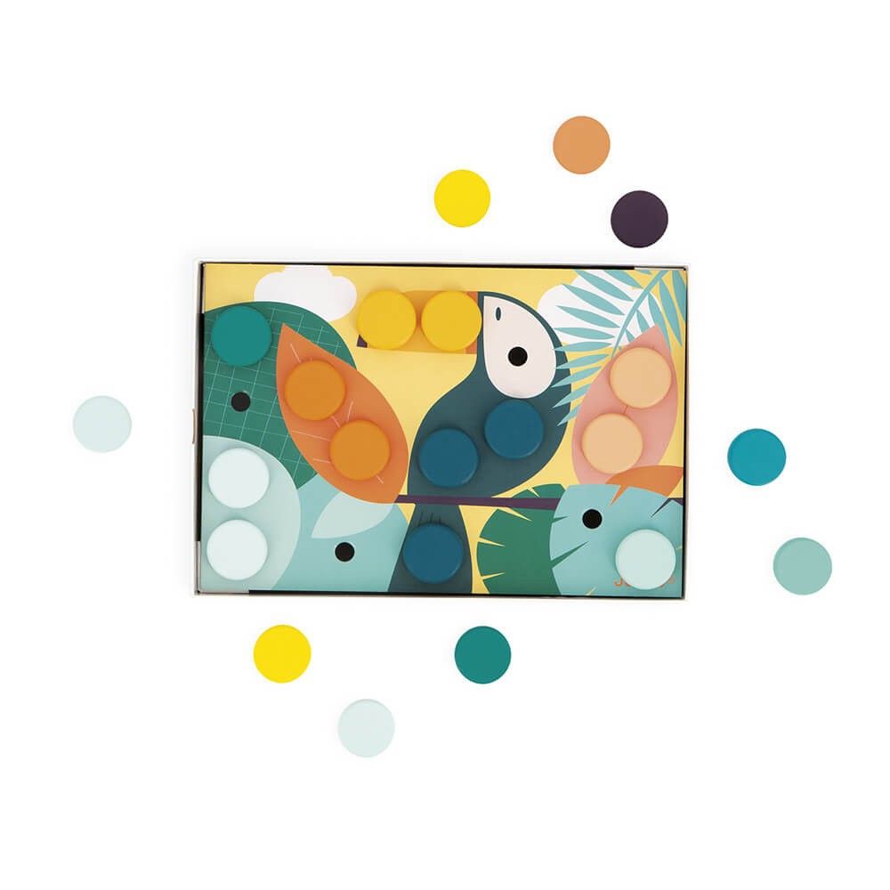 Sexta imagen de Mis Primeros Mosaicos de Madera de Janod