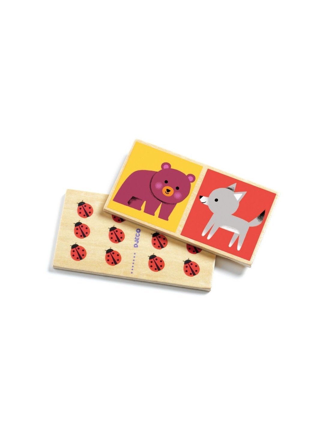 Tercera imagen del Juego Educativo Domino Wood de Djeco