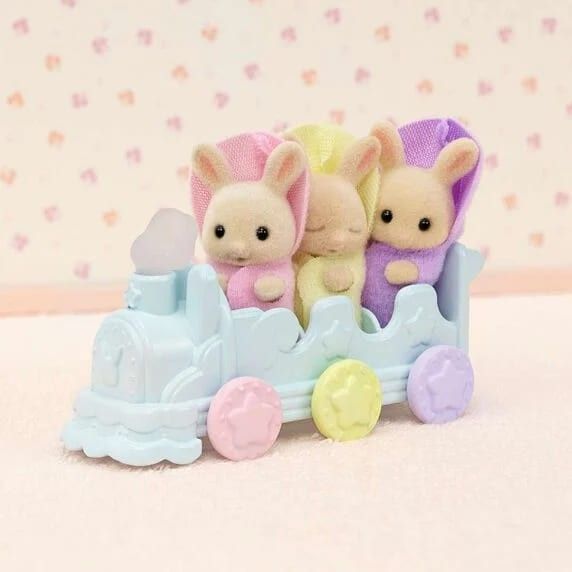 Tercera imagen de La Hora del baño de los Trillizos de Sylvanian Families