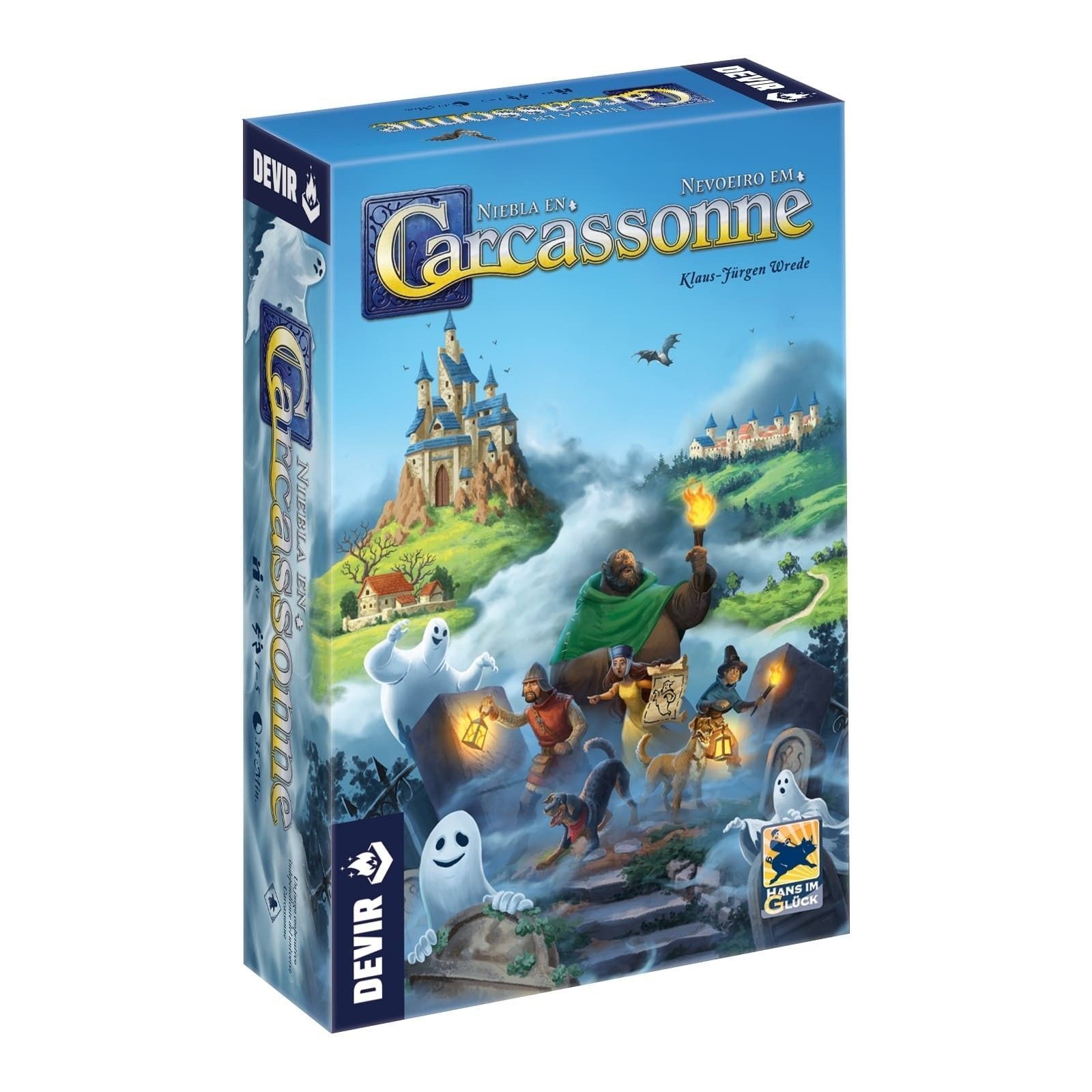 Primera imagen de Carcassonne. Niebla en Carcassone de Devir