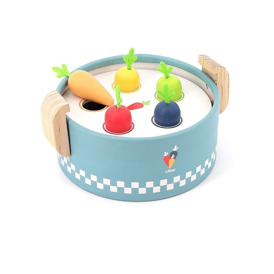 Tercera imagen de Cocinando y aprendiendo. Colores, formas, ordenar y clasificar de Vilac