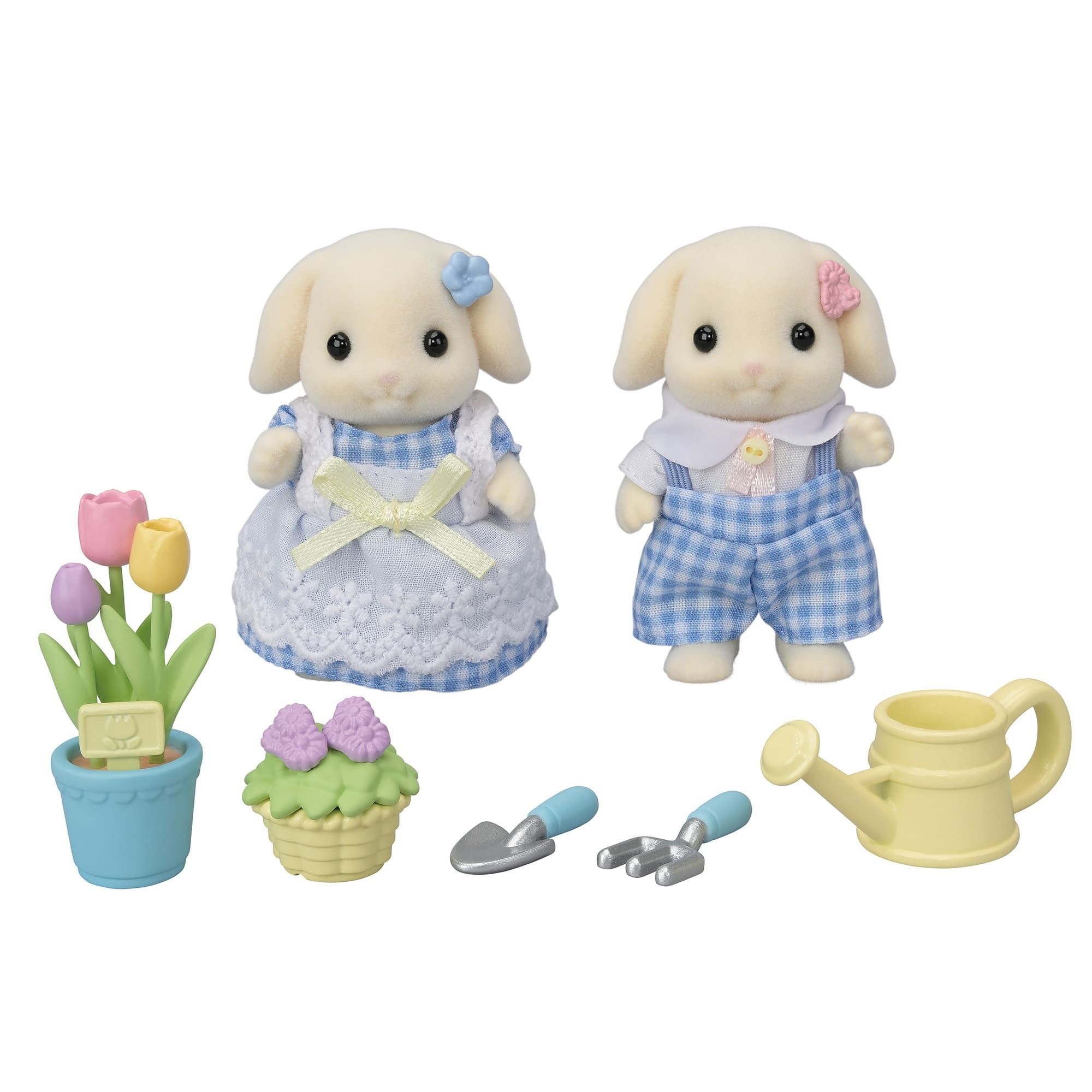 Segunda imagen del Set Hermanos Conejo Flora de Sylvanian Families