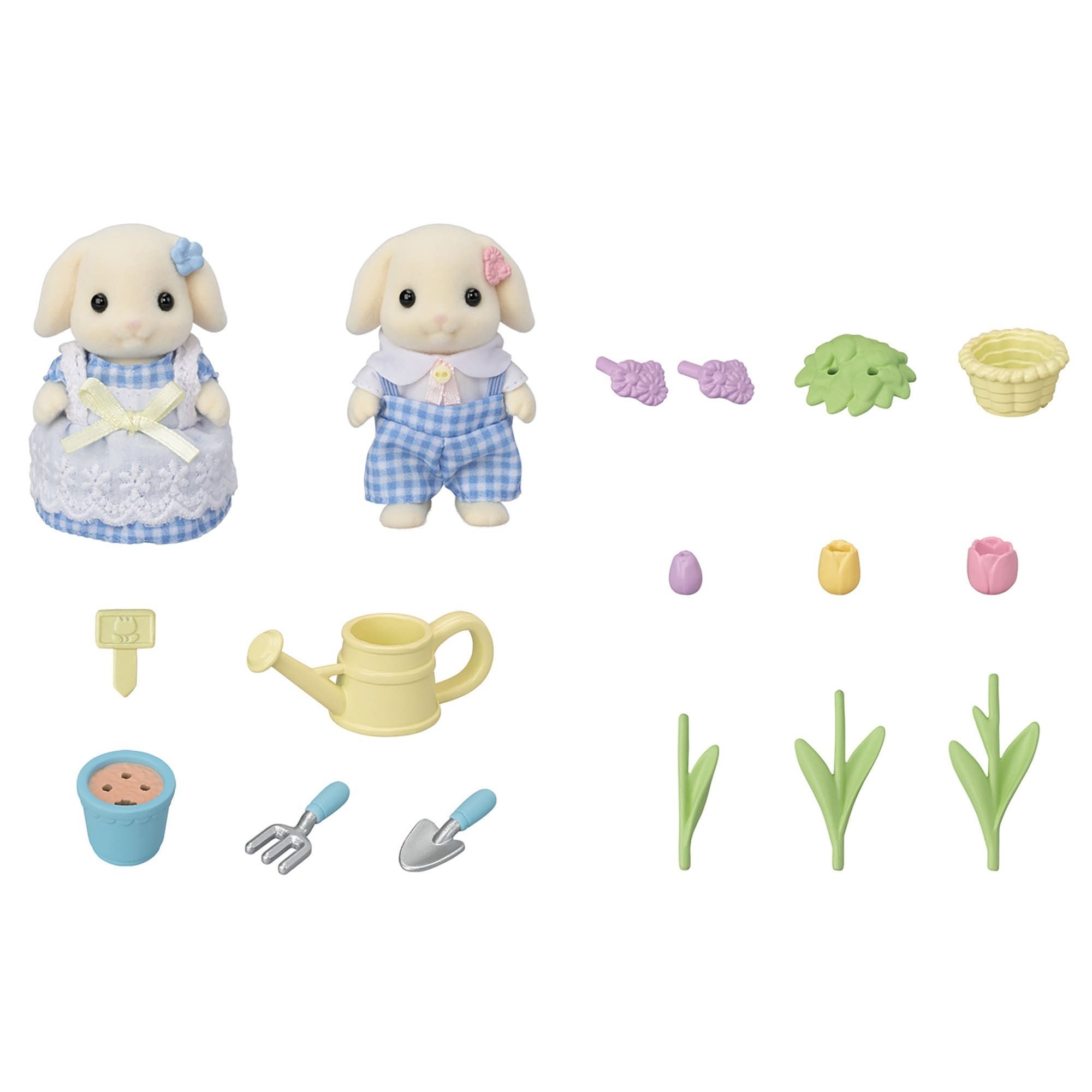 Tercera imagen del Set Hermanos Conejo Flora de Sylvanian Families