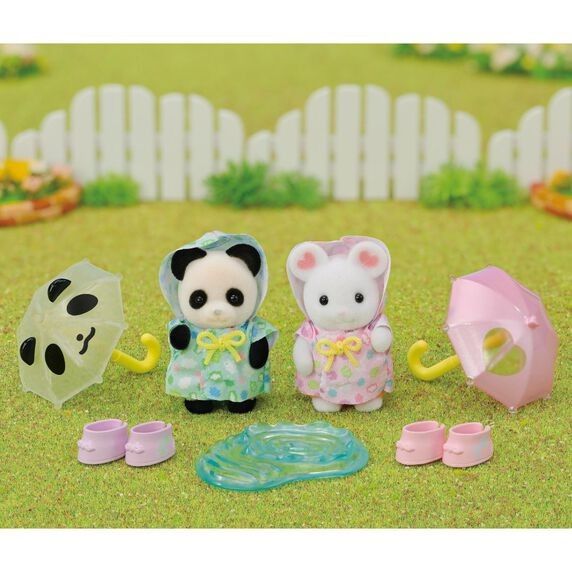 Tercera imagen de Amigos de la Guardería. Día de LLuvia de Sylvanian Families