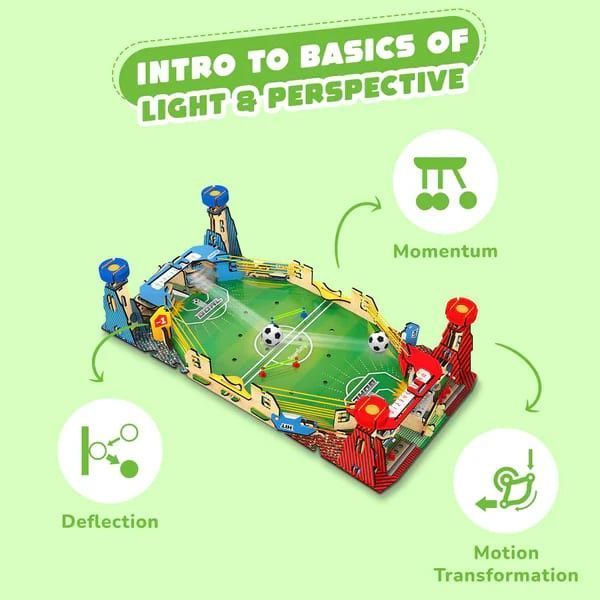 Cuarta imagen del Mini Futbolín para construir de Smartivity