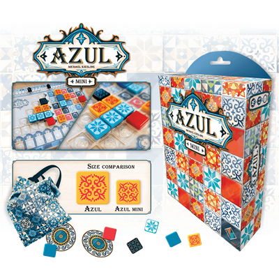 Tercera imagen de AZUL. Versión Mini. Juego de Mesa