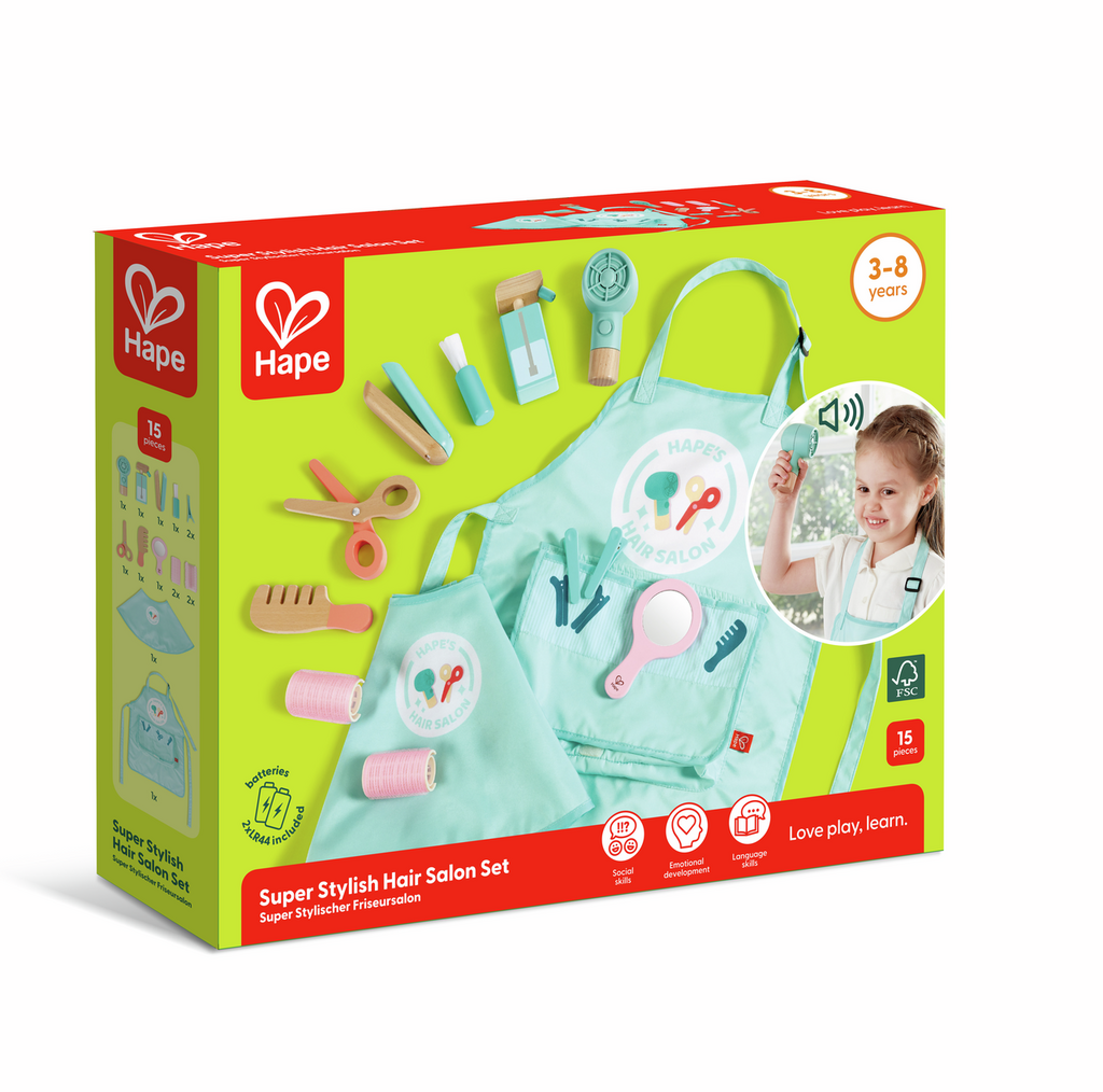 Segunda imagen del Conjunto de Peluquería Súper Elegante de Hape