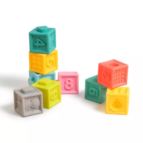 Tercera imagen del Conjunto de 9 cubos apilables