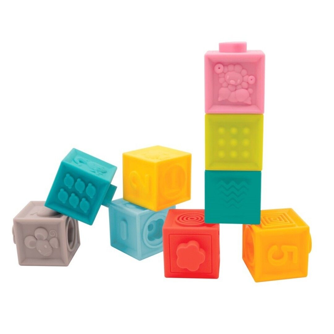 Cuarta imagen del Conjunto de 9 cubos apilables