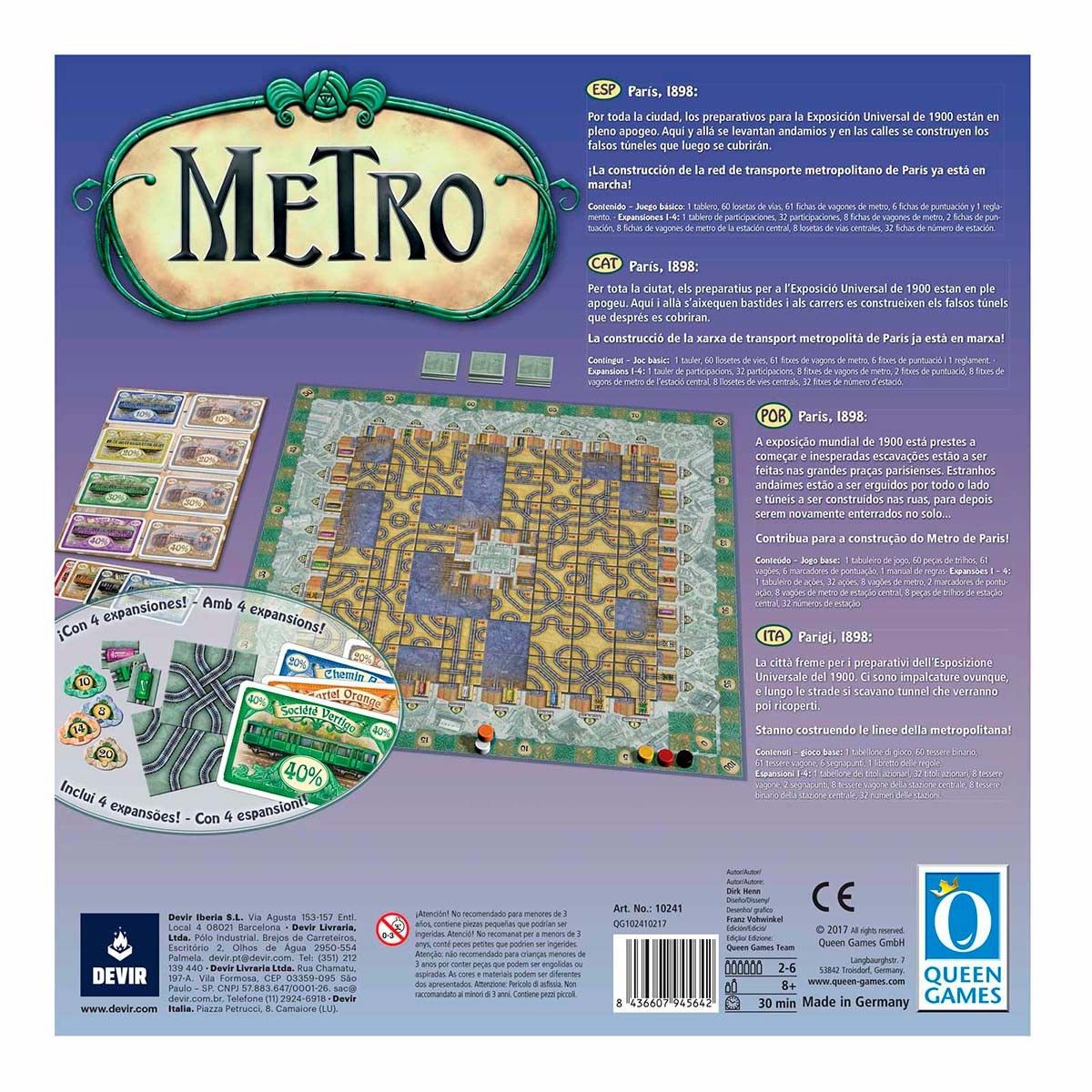 METRO - Devir - Imagen 5