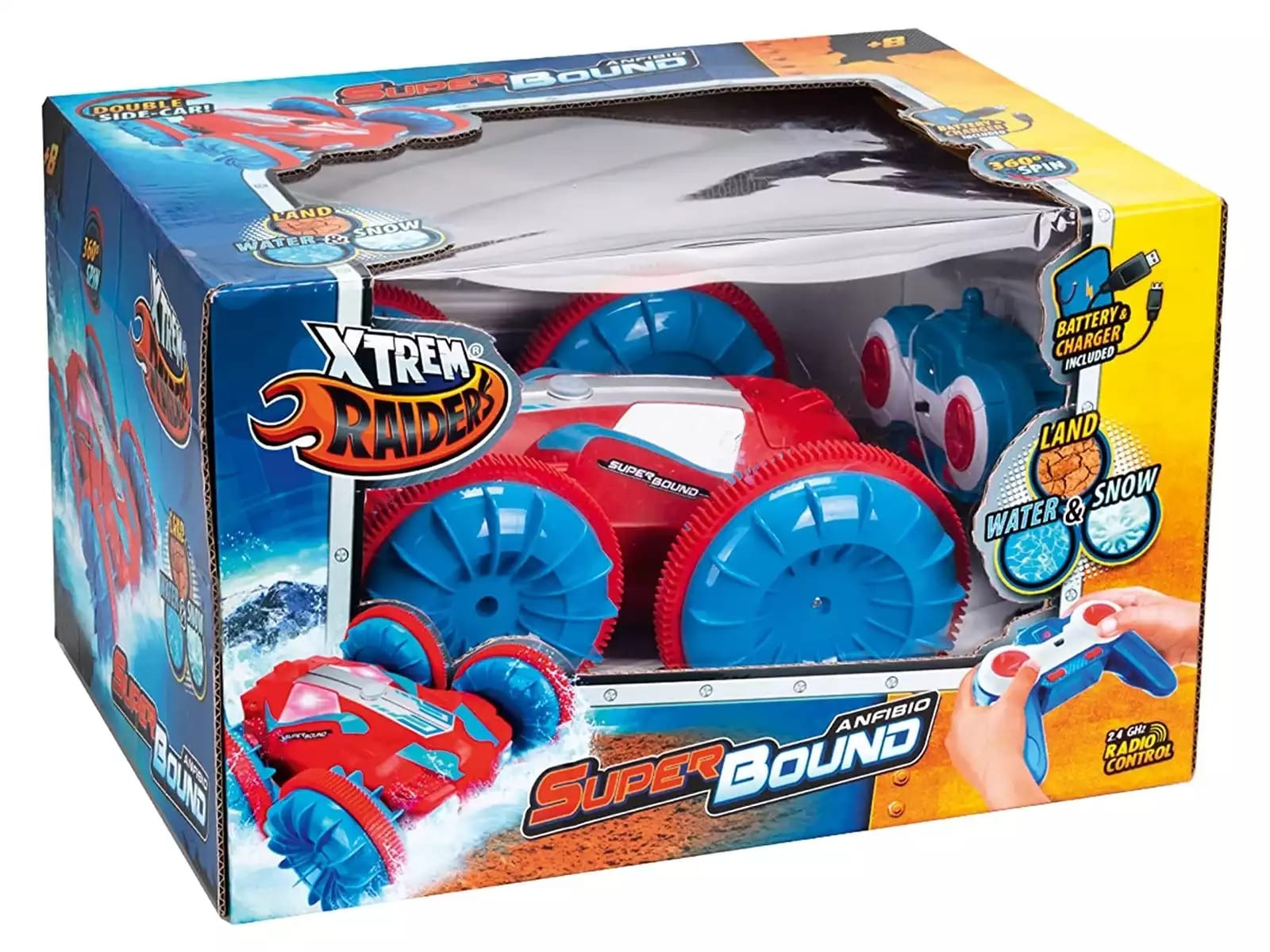 Coche R/C SuperBound Anfibio y Reversible - Imagen 2